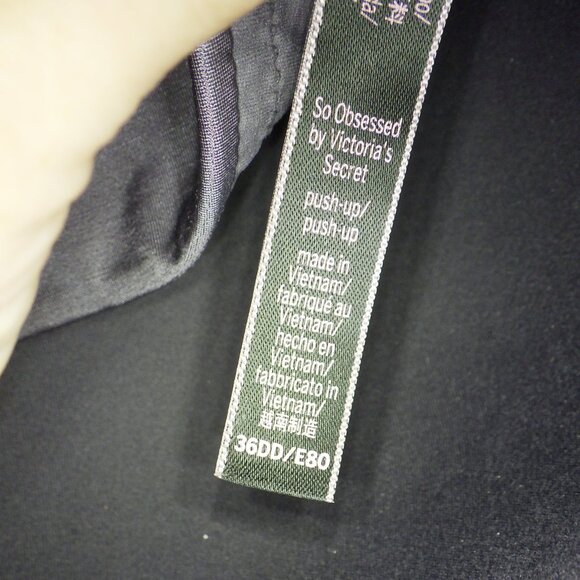 So Obsessed Victoria's Secret 36DD E80 Pushup Padded Wire Bra Mauve Copper - Picture 6 of 10